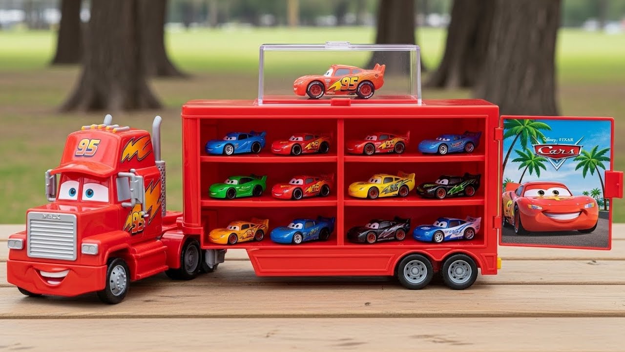 Lot of Disney Pixar Cars Unboxing Review | Lightning McQueen Bubble RC Cars |Car toys truck toys asm