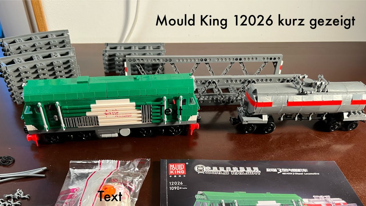 Mould King Train 12026 kurz gezeigt
