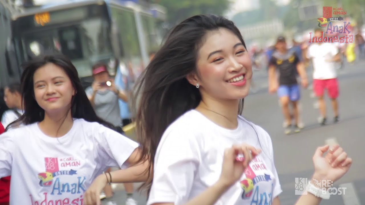 Campaign JKT48 Cari Aman di Car Free Day