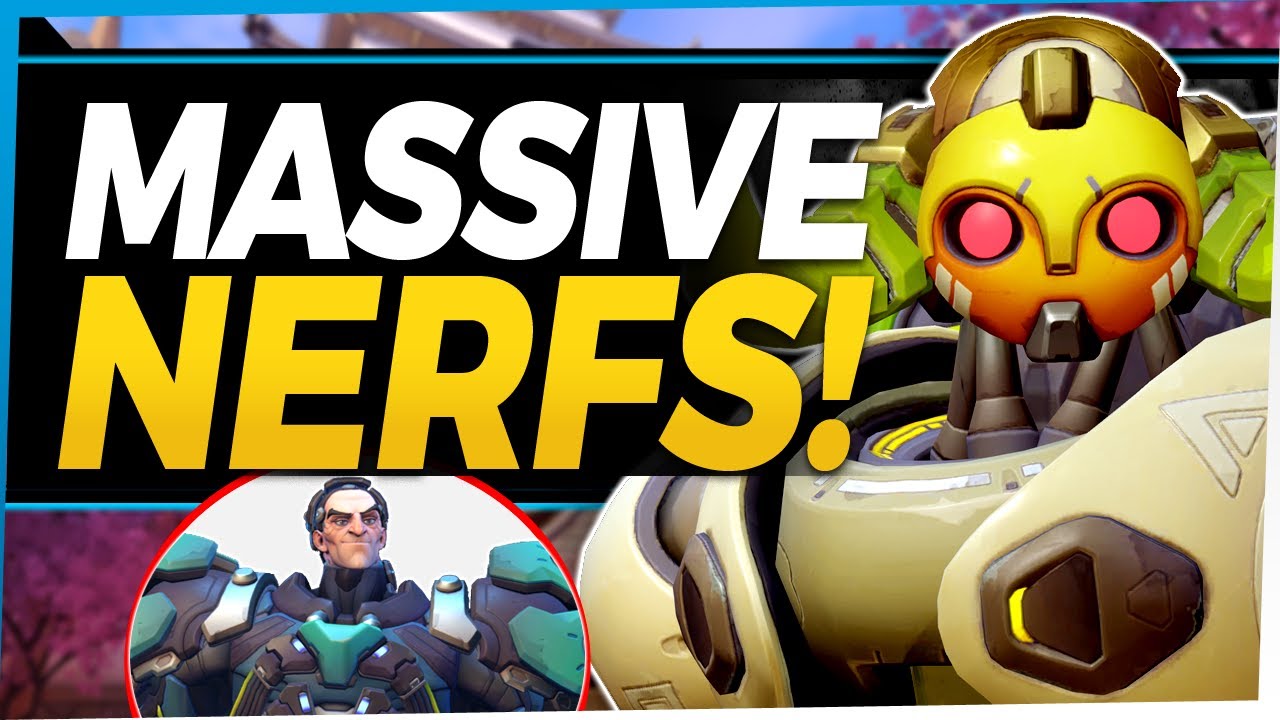 Overwatch Massive NERFS - Orisa Sigma - Shield META DONE!? plus major BUFFS - Game Changing Patch!