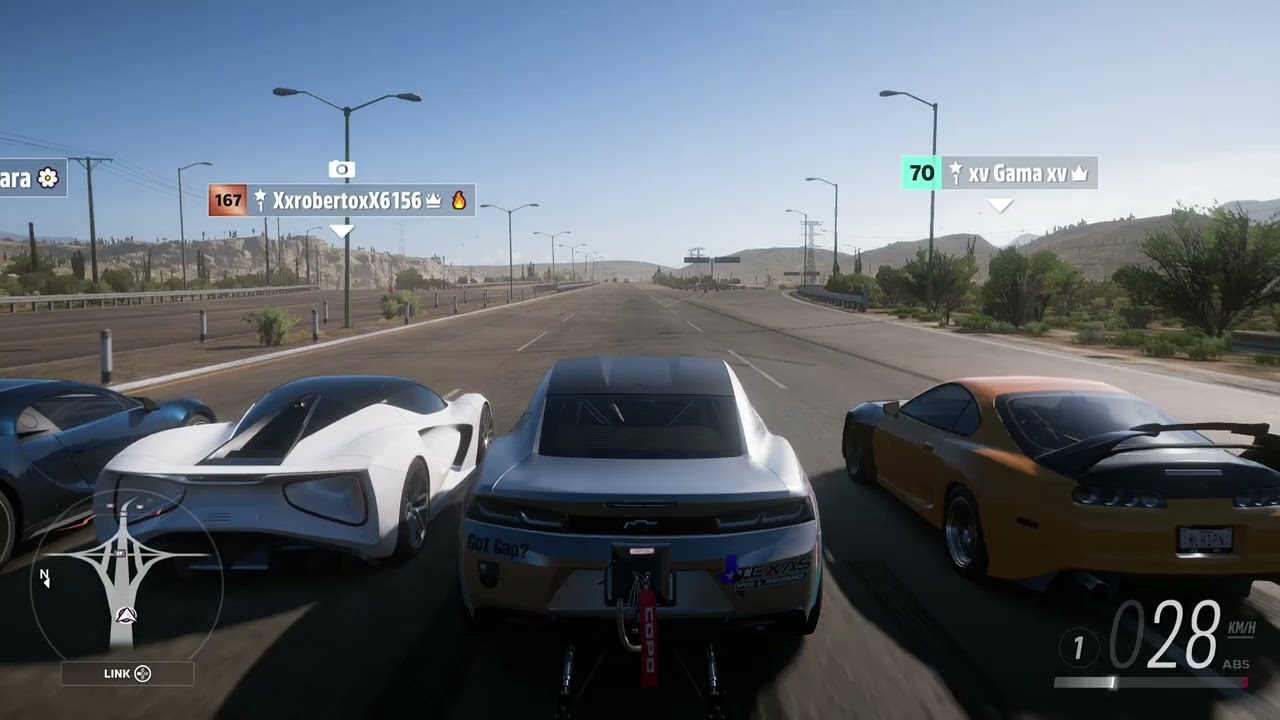 Drag Race with the new Camaro Copo Forza Horizon 5