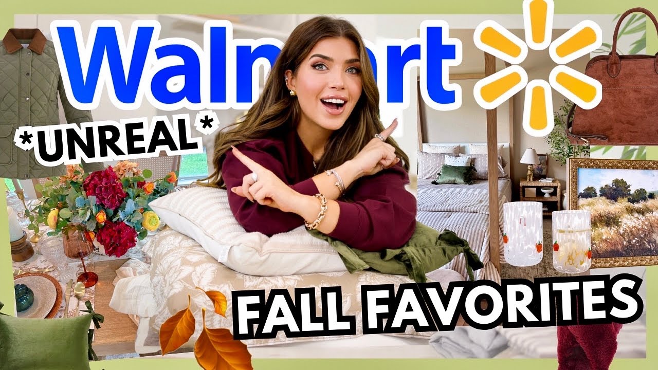 WALMART 🍂FALL FAVORITES🍂 Haul 2025 | Fall Fashion, Home Decor, Tablescape + MORE 😍 *must see!!*