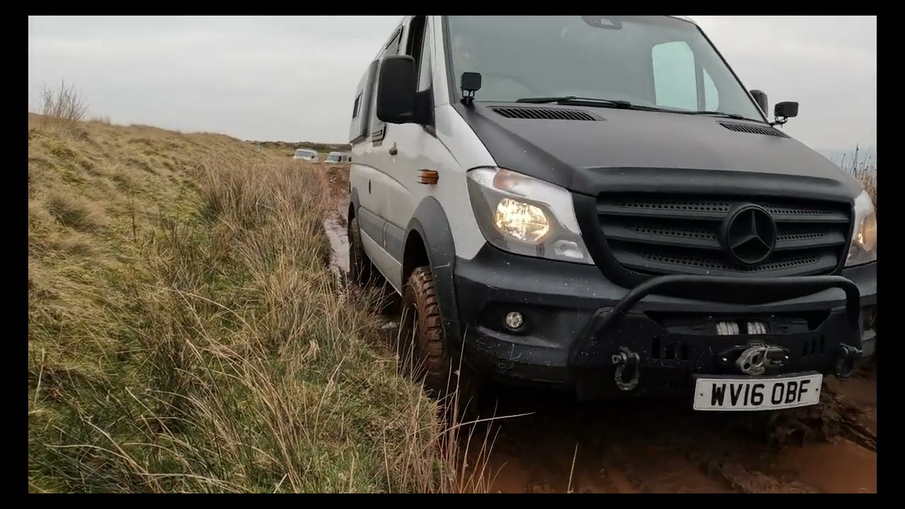 4x4 Wales Mercedes Sprinters Green laning
