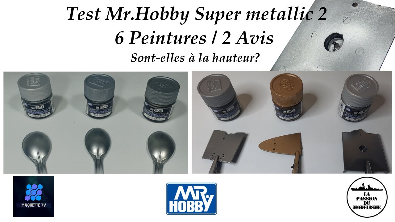 Test Complet Mr hobby super metallic2 (fr)