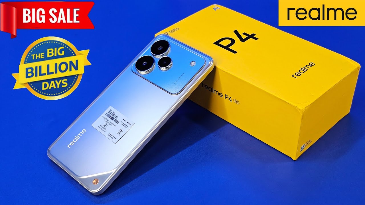Realme P4 5G Price Drop Flipkart Big Billion Day Sale 2025! Unboxing & Details