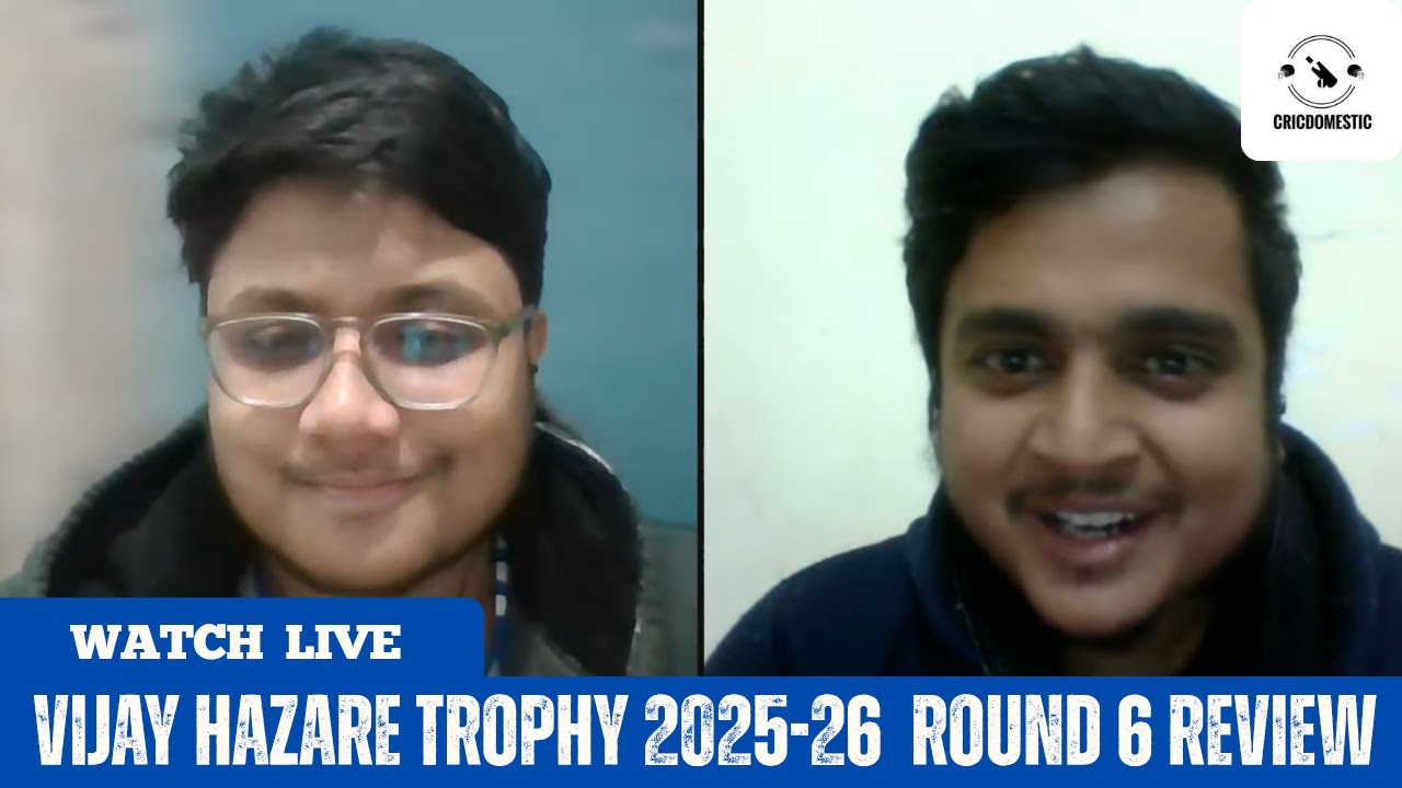 Vijay Hazare Trophy Round 6 Review | Aman Rao Double Century | Other Key Highlights