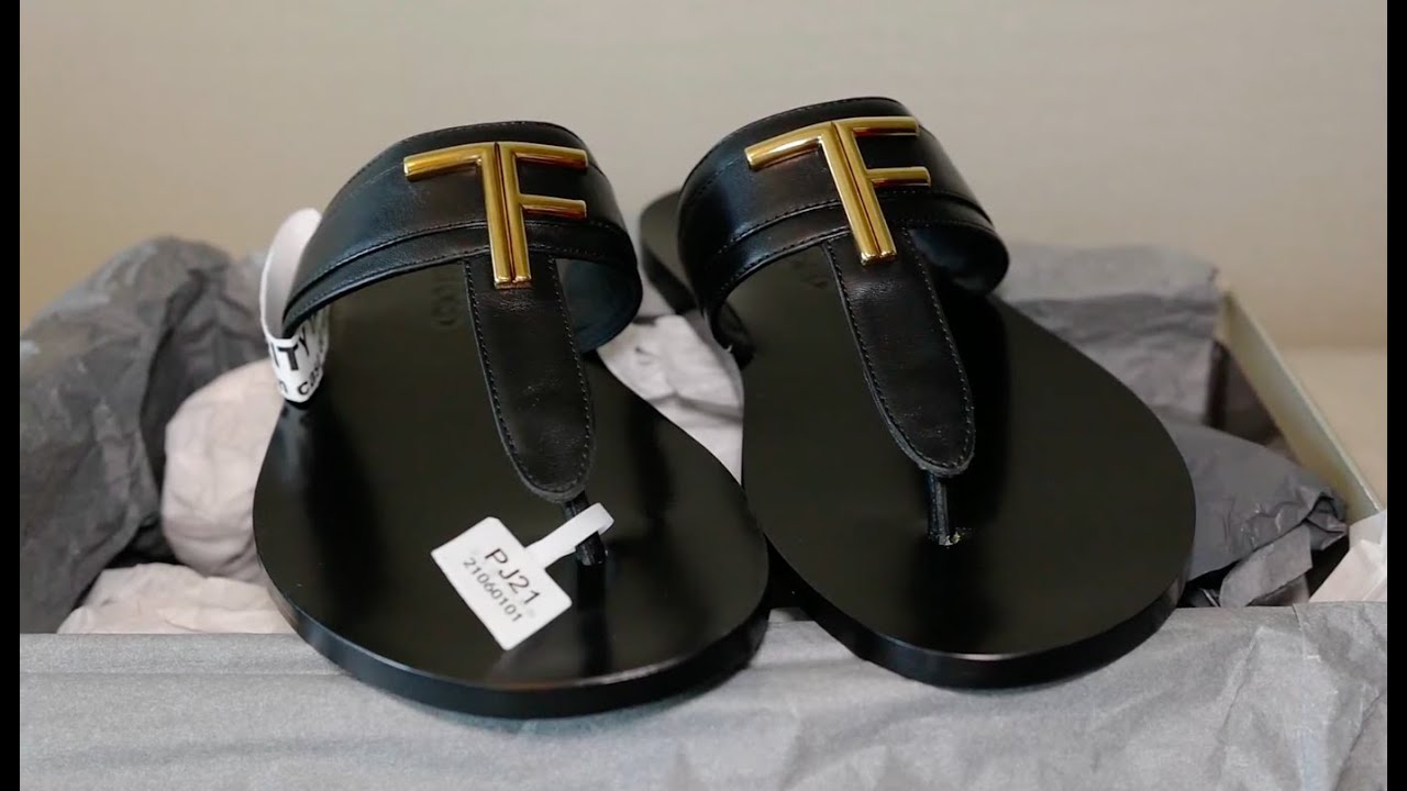 Unboxing TOM FORD TF Brighton Sandal
