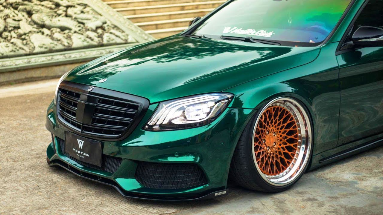 2019 Mercedes S-Class w222 S400 Emerald Green Metallic by Gangwei Zheng