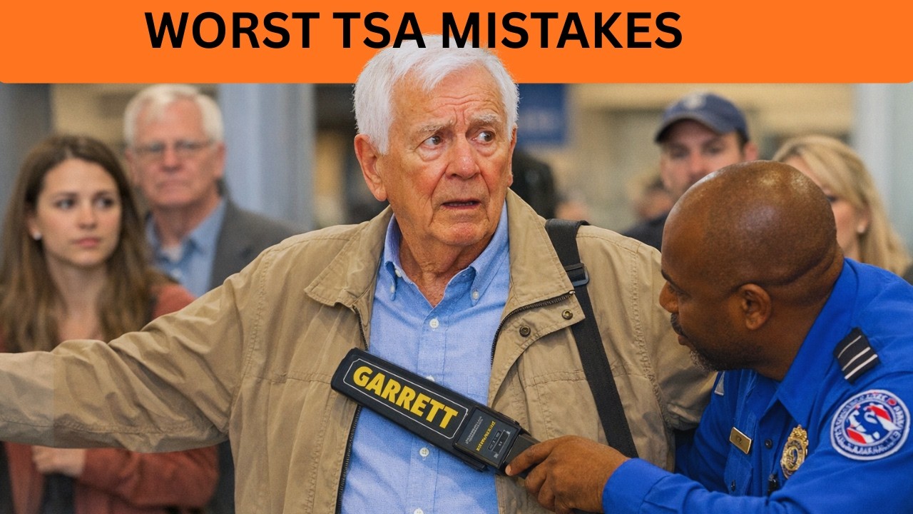 WORST TSA MISTAKES FOR SENIORS