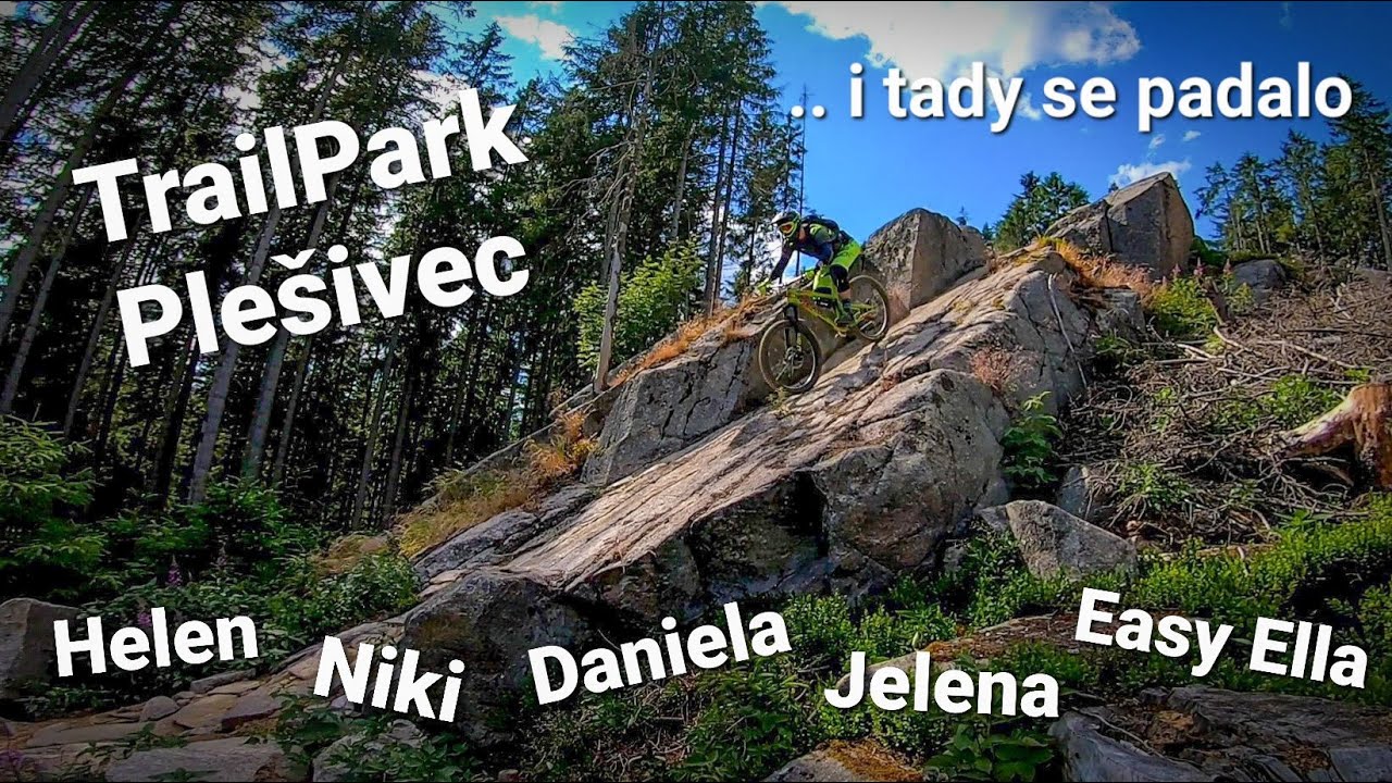Trailpark Plešivec 2022 - Helen, Niki, Jump Line, Daniela, Jelena a Easy Ella