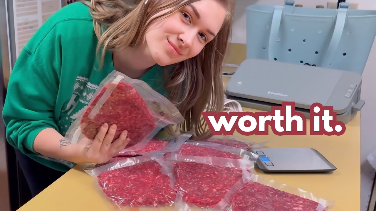 Как оптимизировать наш продуктовый бюджет | Покупка мяса оптом