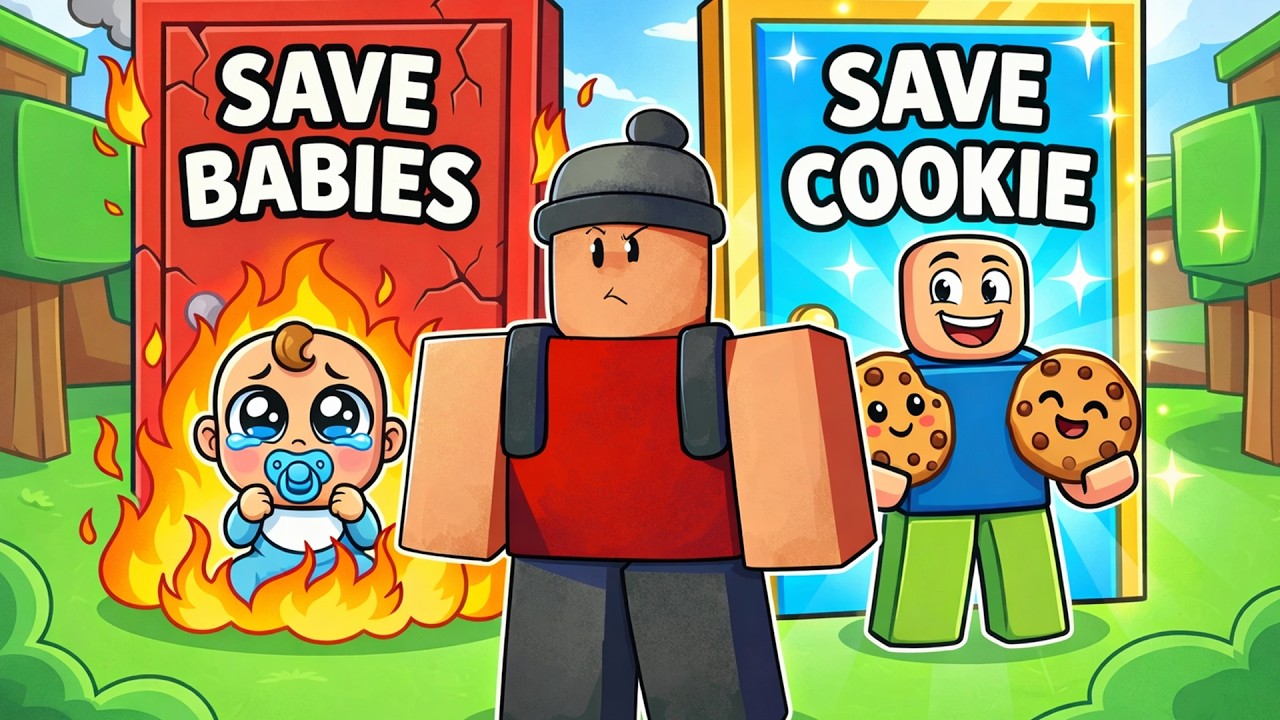 AS ESCOLHAS MAIS DIFÍCEIS DO MUNDO NO ROBLOX! (Would You Rather)