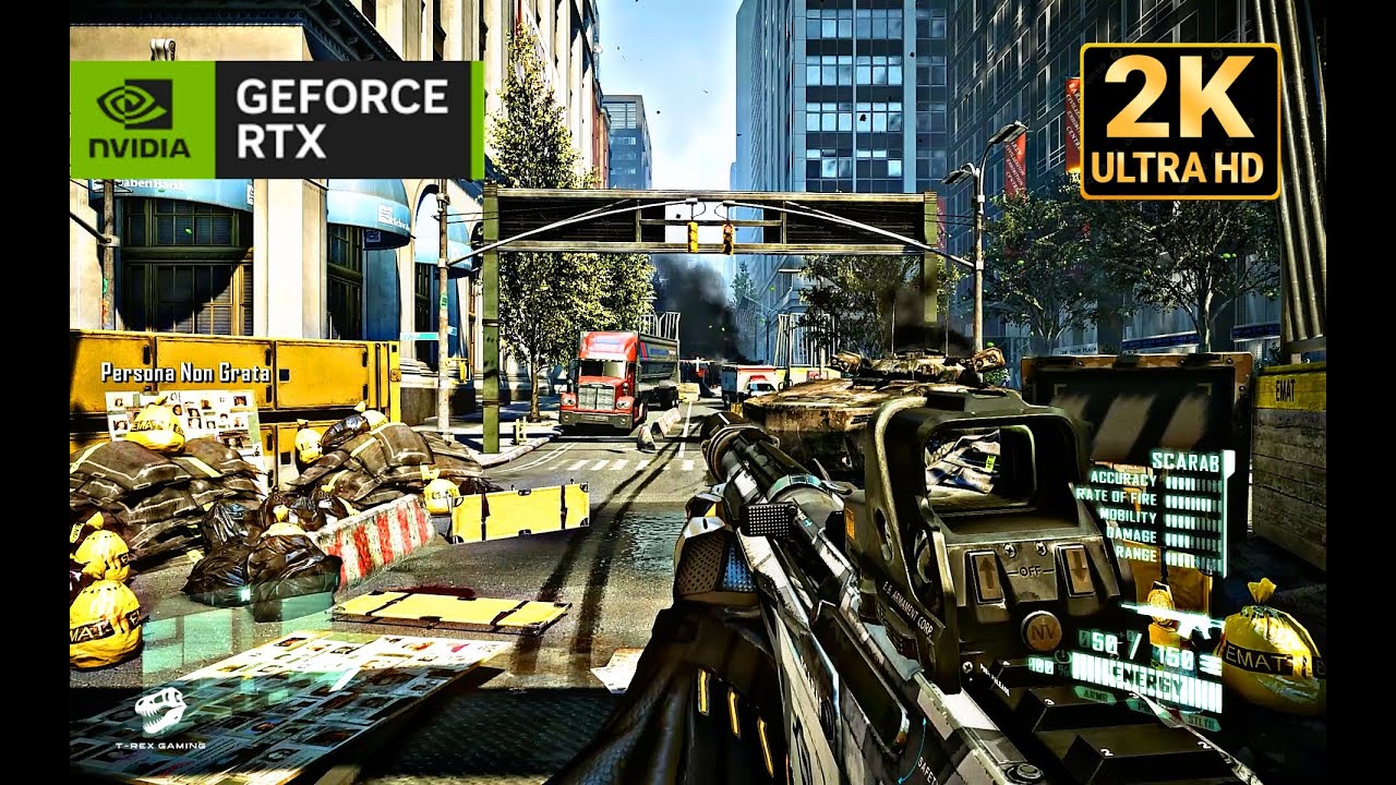 CRYSIS 2 Playthrough 2 Second Chance | RTX ON | 2K ULTRA
