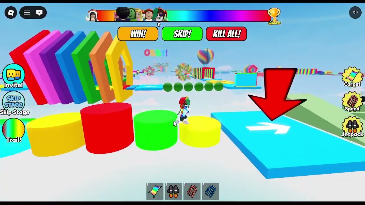 Playing the Mega Obby Fun