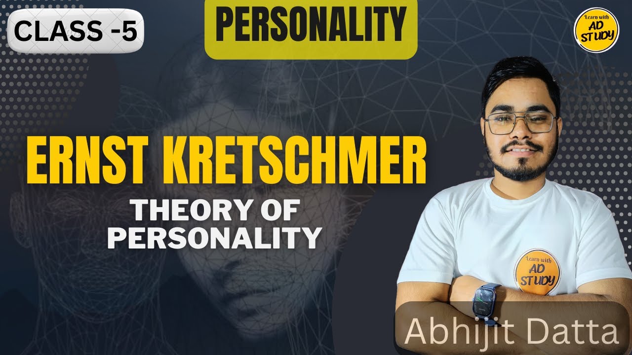 Kretschmer theory of personality|| CDP Tripura Tet