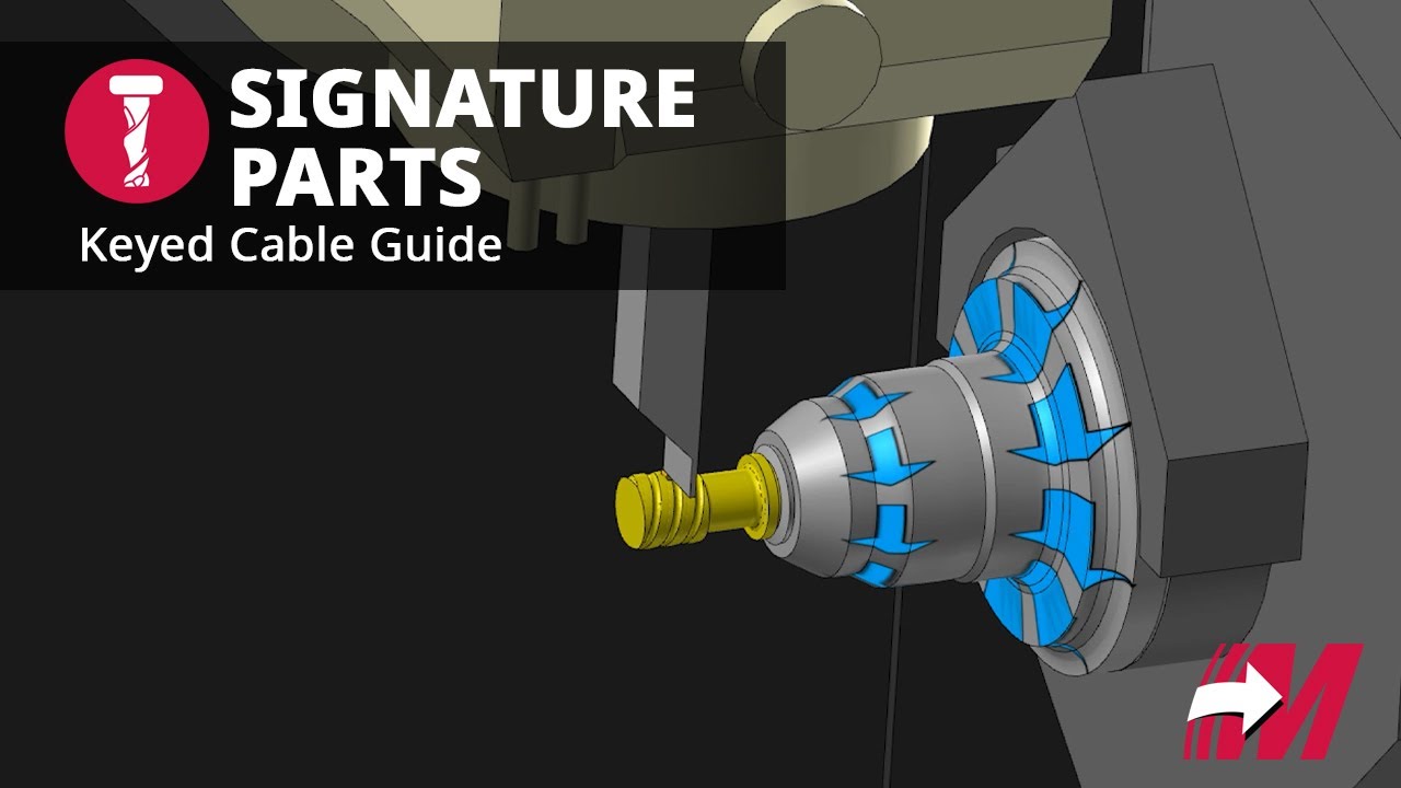 Keyed Cable Guide: Custom Thread