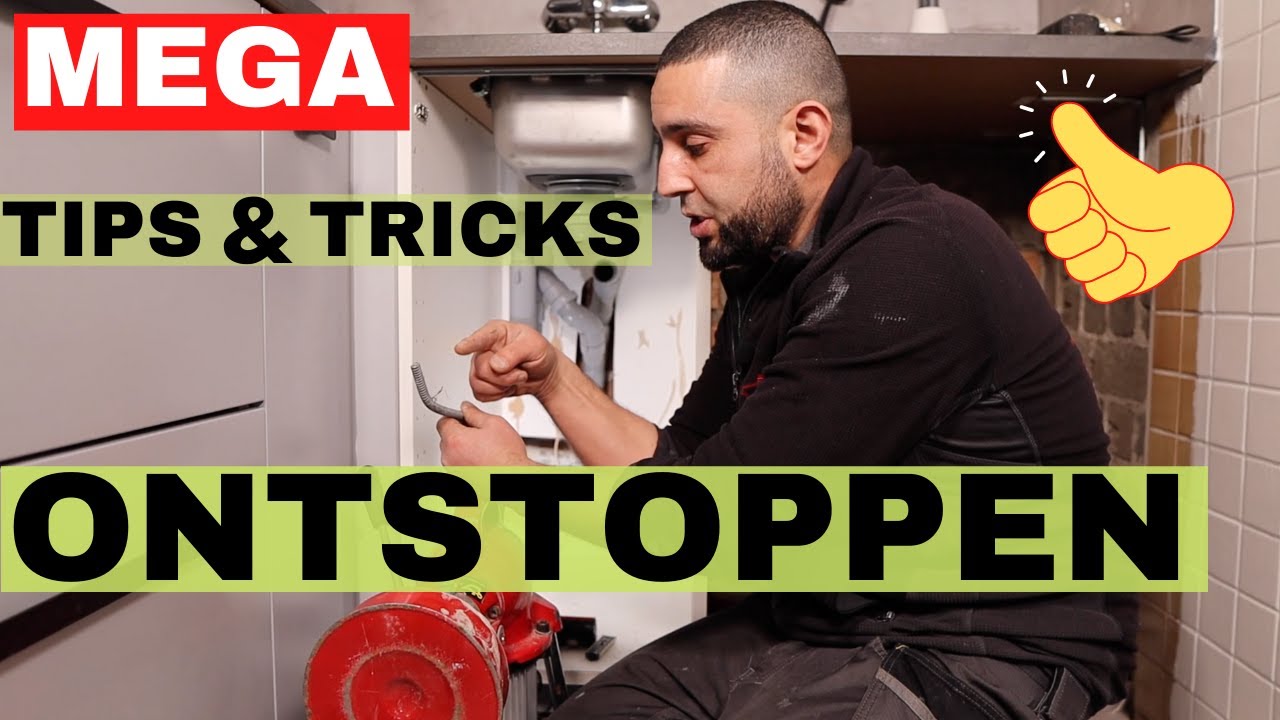 Mega tips bij het ontstoppen van een verstopte afvoer