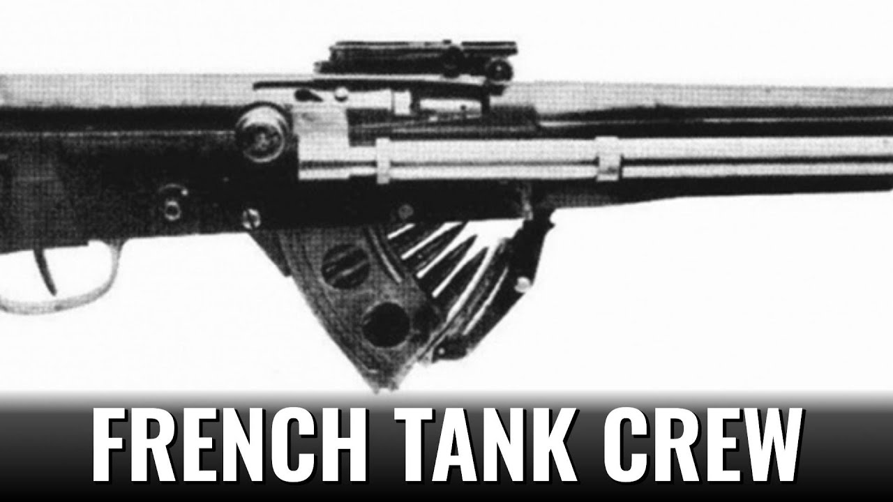 Shosha-Ribeyrolles M1918: France's First Submachine Gun
