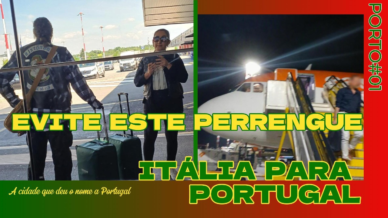 PORTO#1: Viagem Itália–Portugal: voo atrasado, chegada em Porto e dicas para turistas atentos