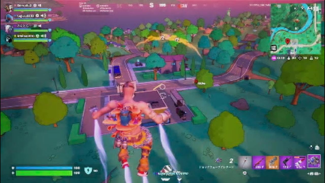 【FORTNITE】ライフルとビームが強すぎてキル数過去最高
