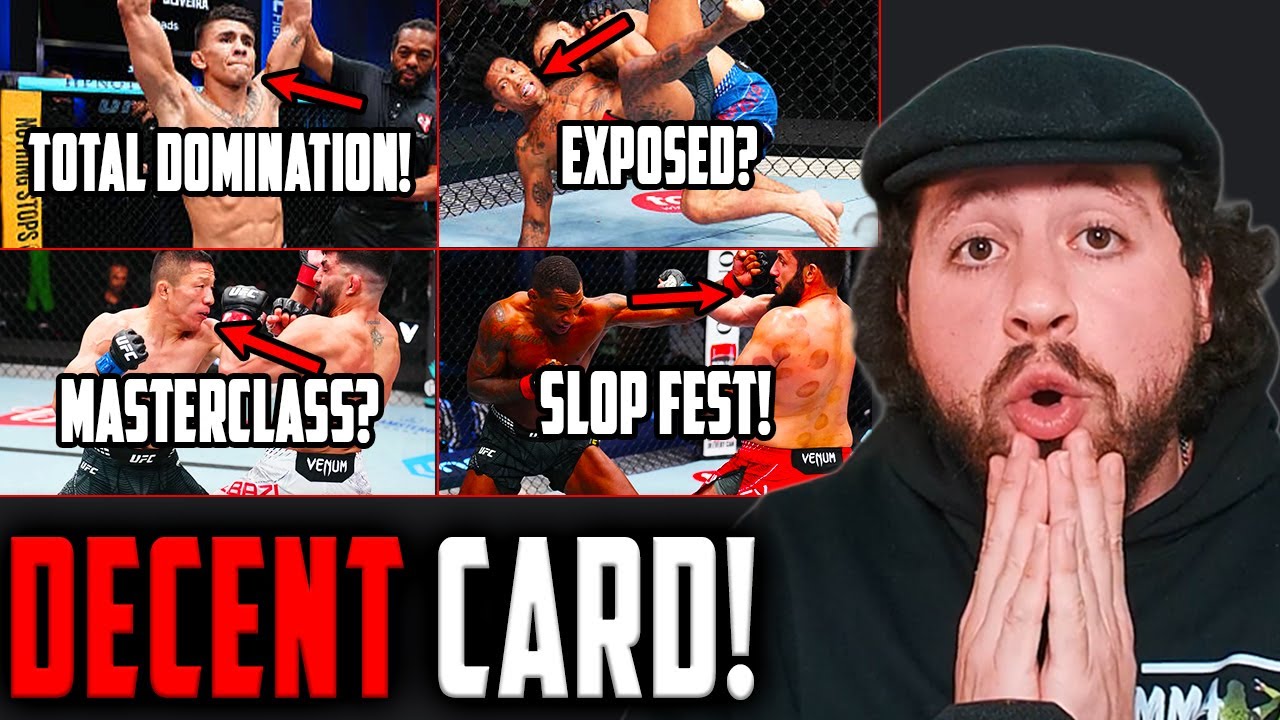UFC Vegas 113 Recap Bautista vs Oliveira Post Fight Reaction & Breakdown