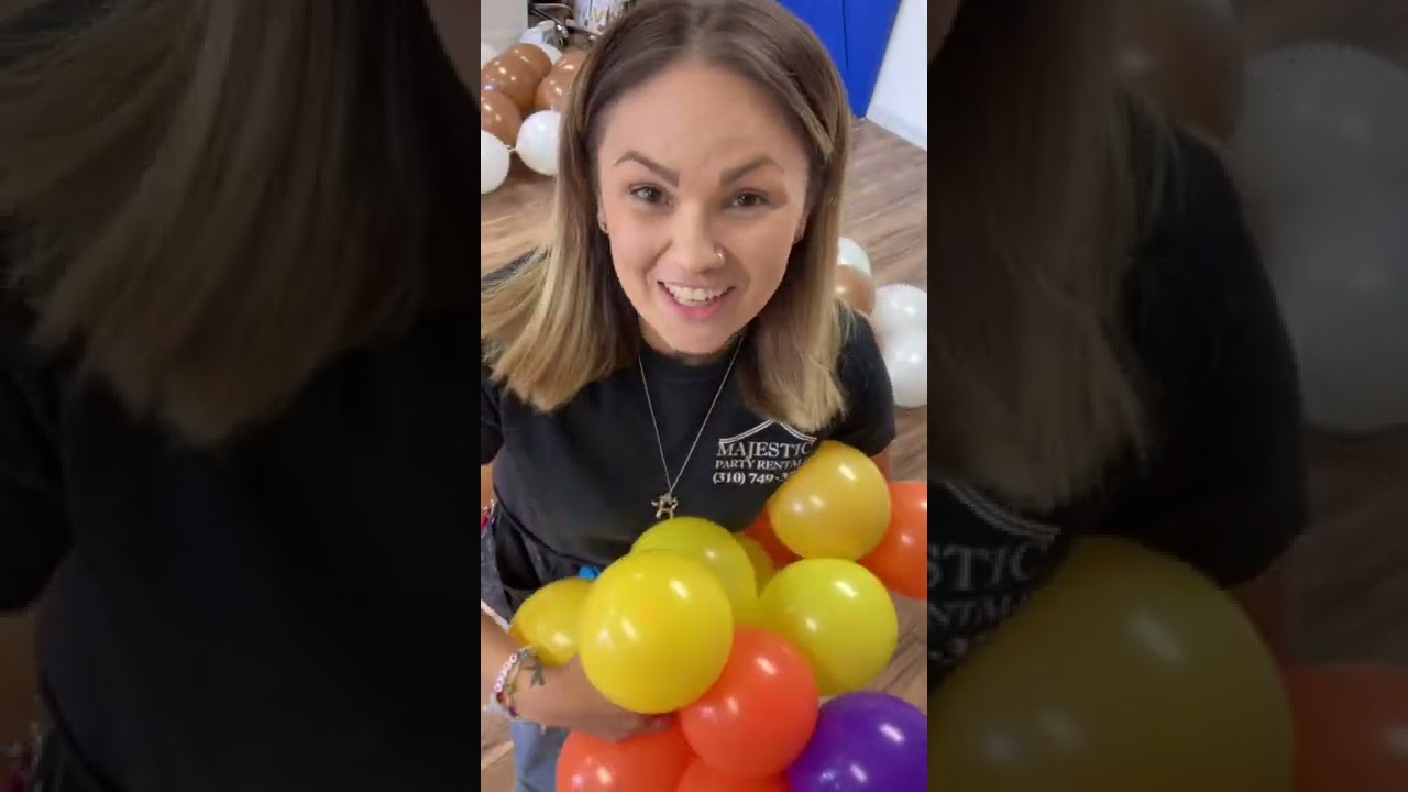 Balloon Gingerbread House Tutorial