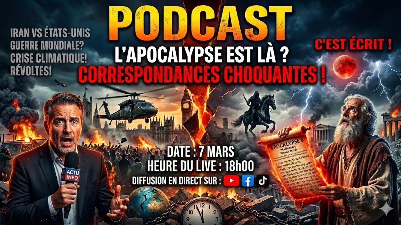 LE MONDE EN FEU : LA FIN DES TEMPS SELON LA BIBLE ?