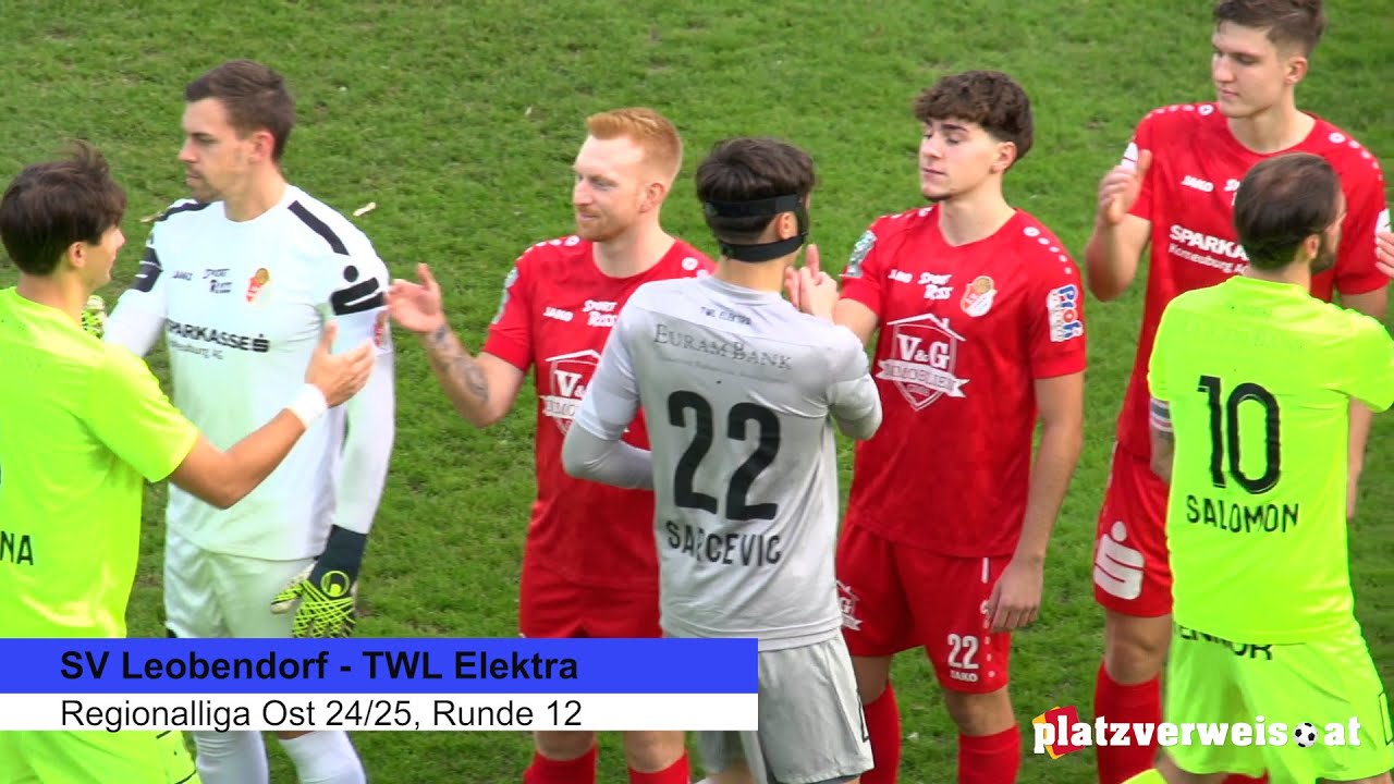 Highlights Leobendorf - TWL Elektra, Regionalliga Ost 24/25