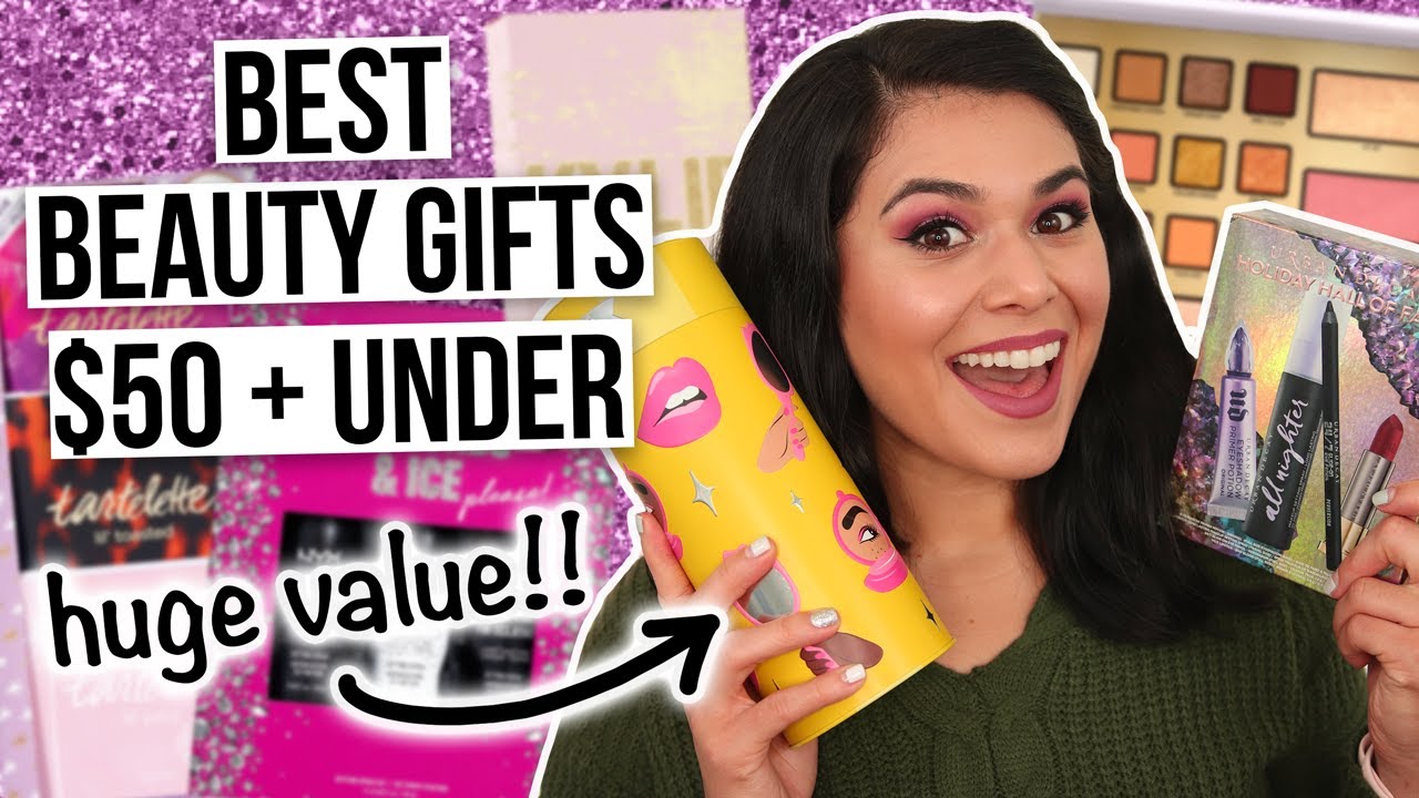 10 BANG FOR YOUR BUCK Holiday Beauty Gifts $50 & Under 🎁 2020
