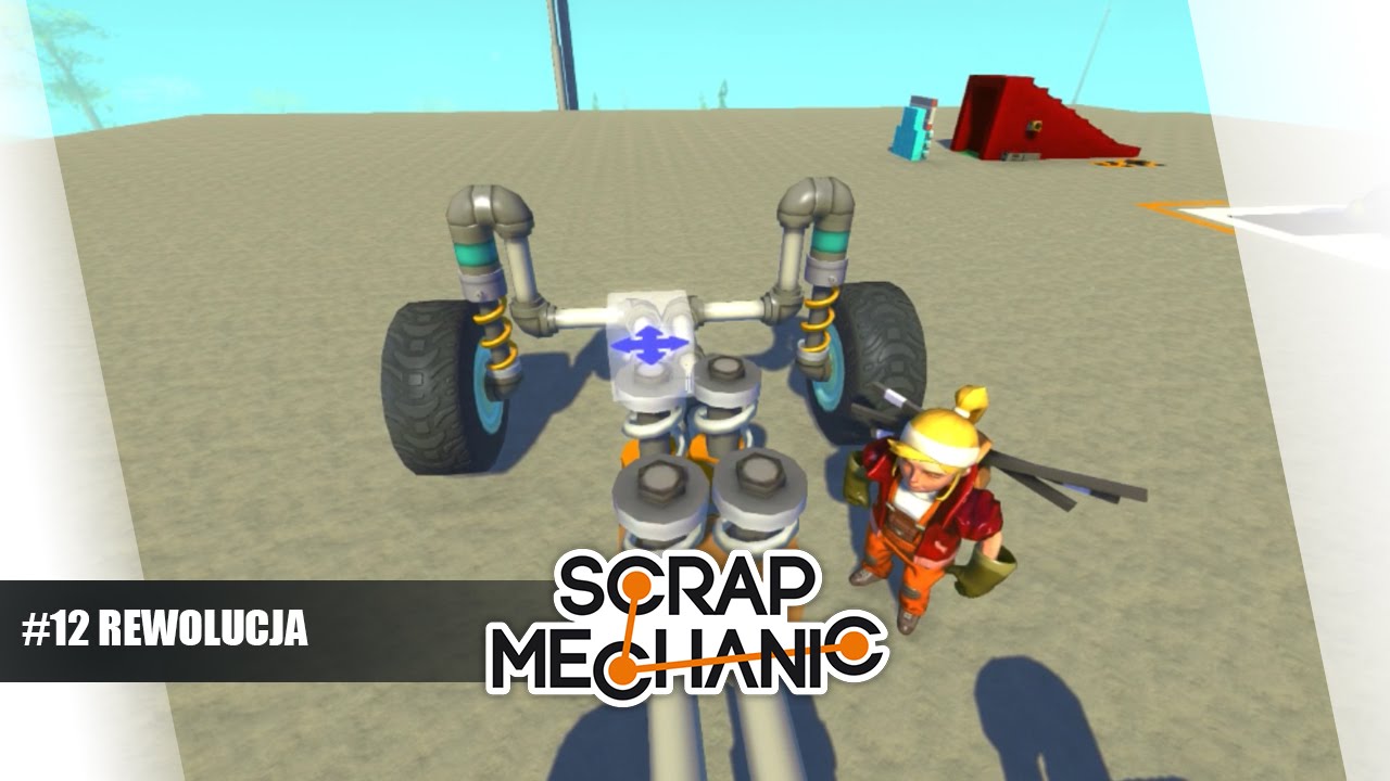 Scrap Mechanic Gameplay pl #12 - Rewolucyjne Zawieszenie cz.1 /M&oacute;wPoLucku || Plaga