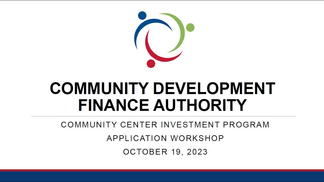 New Hampshire Community Center Investment Application Webinar
