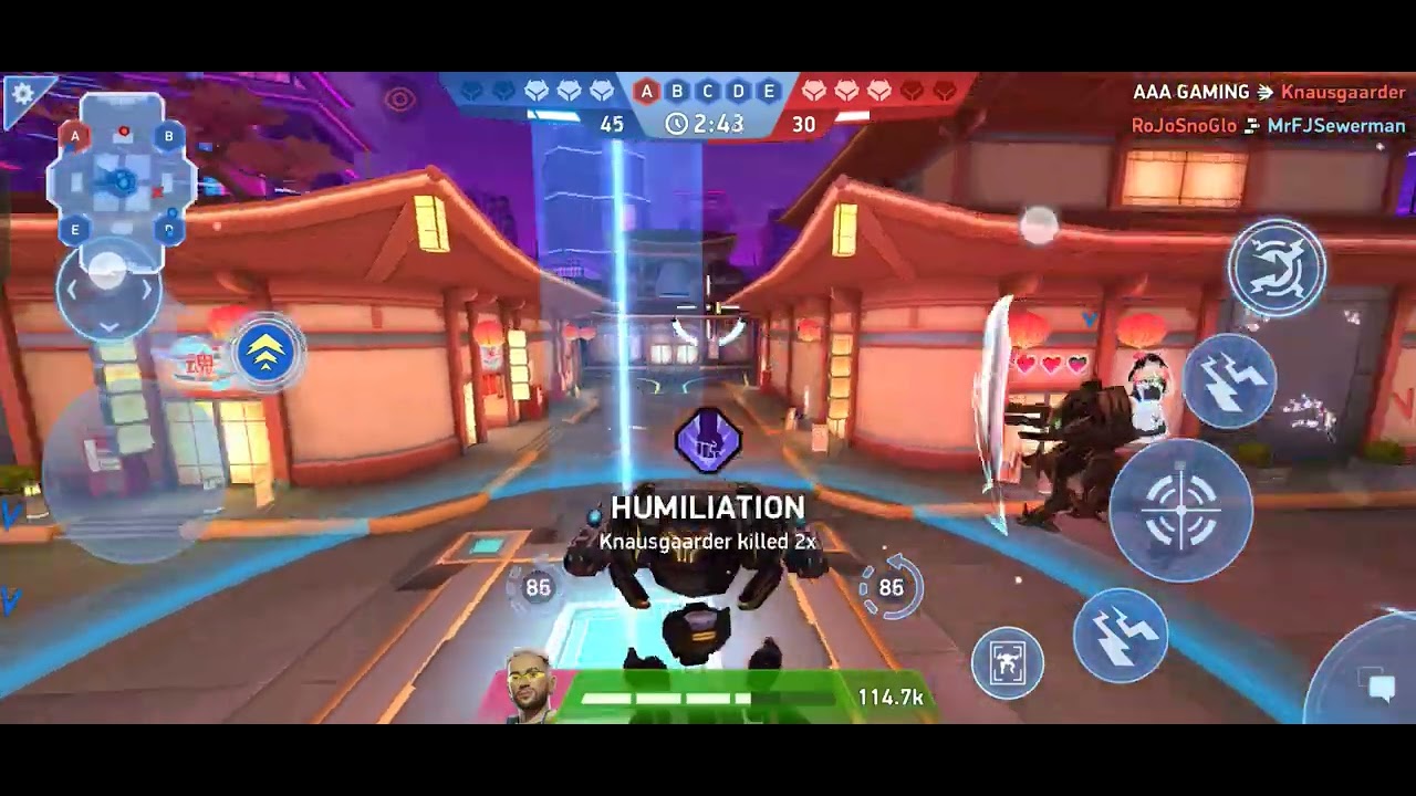 NEW MECH ABILITY COOLDOWN WITH FAST MECHS CONTROL POINT | MECH ARENA