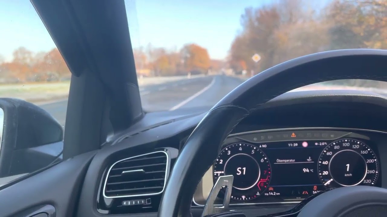 Launch Control Golf 7R 0-100 km/h