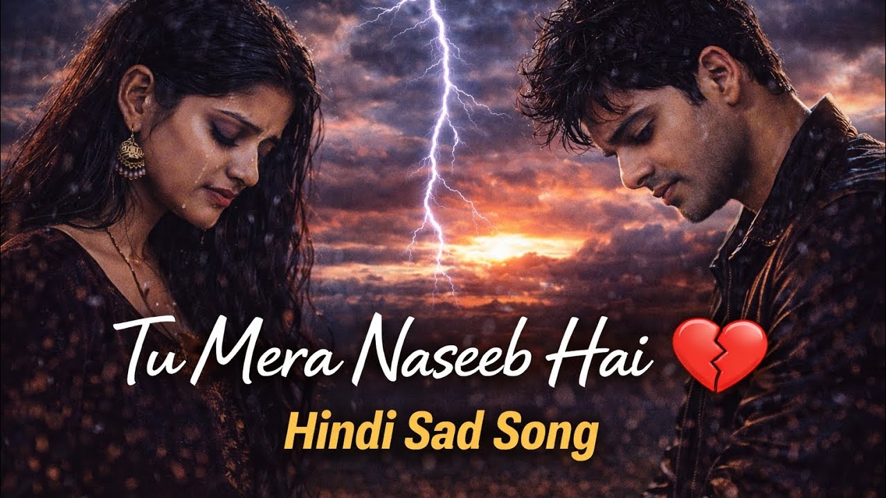 Tu Mera Naseeb Hai Tha 💔 | Hindi Sad Song | Broken Heart Love | Lo-Fi Night Vibes