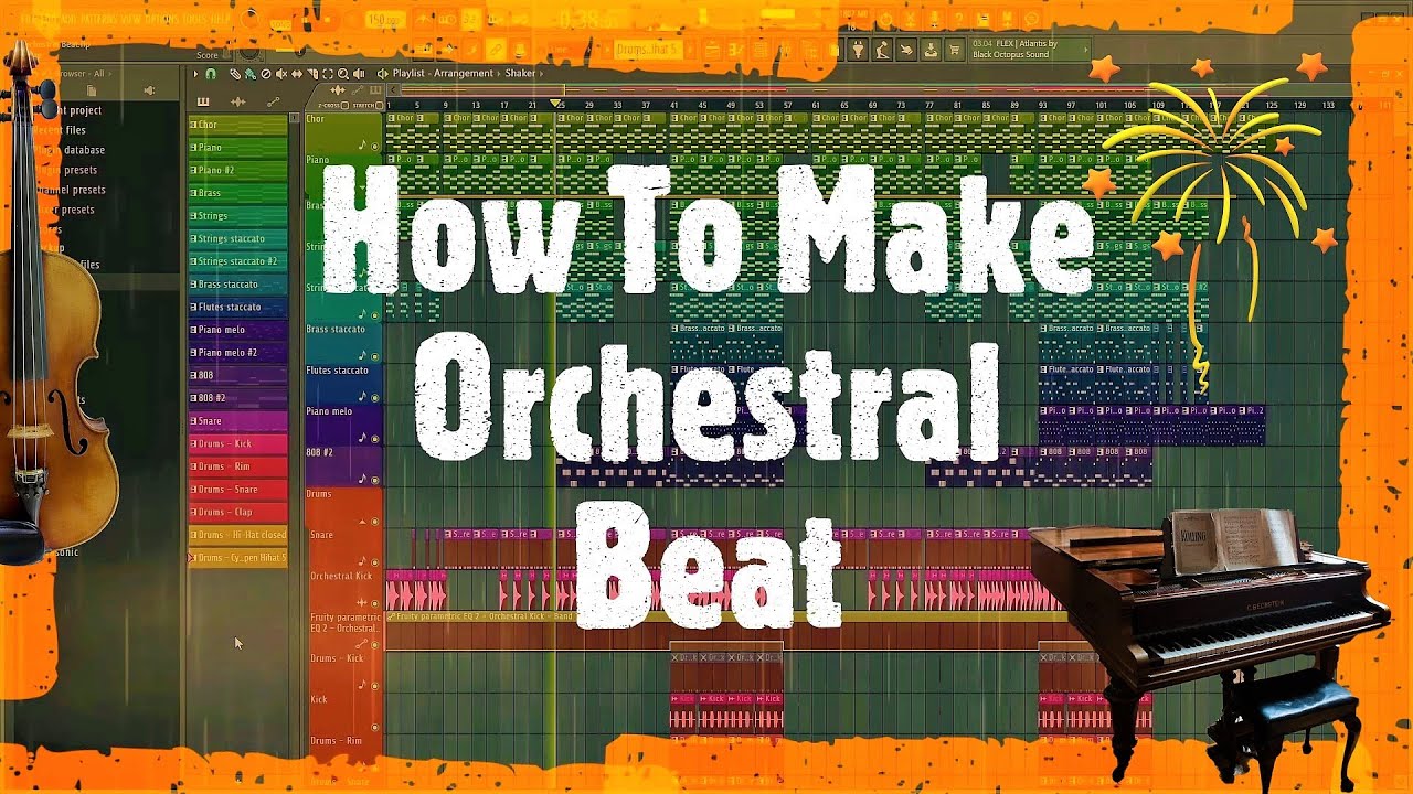 🔥How To Make An Epic Orchestral Hip Hop Beat🎻 - 🔥FL Studio Tutorial🎻