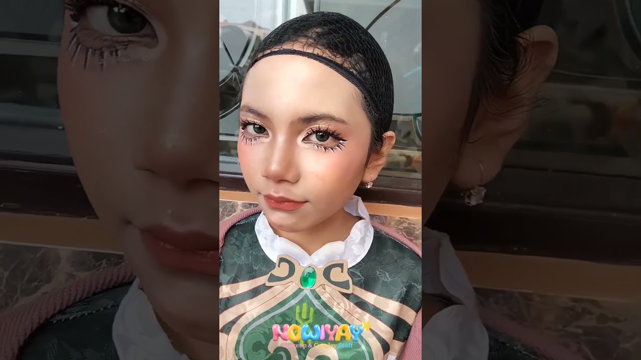 Cosplay Makeup Nahida Genshin Impact | Cosplayer Indonesia