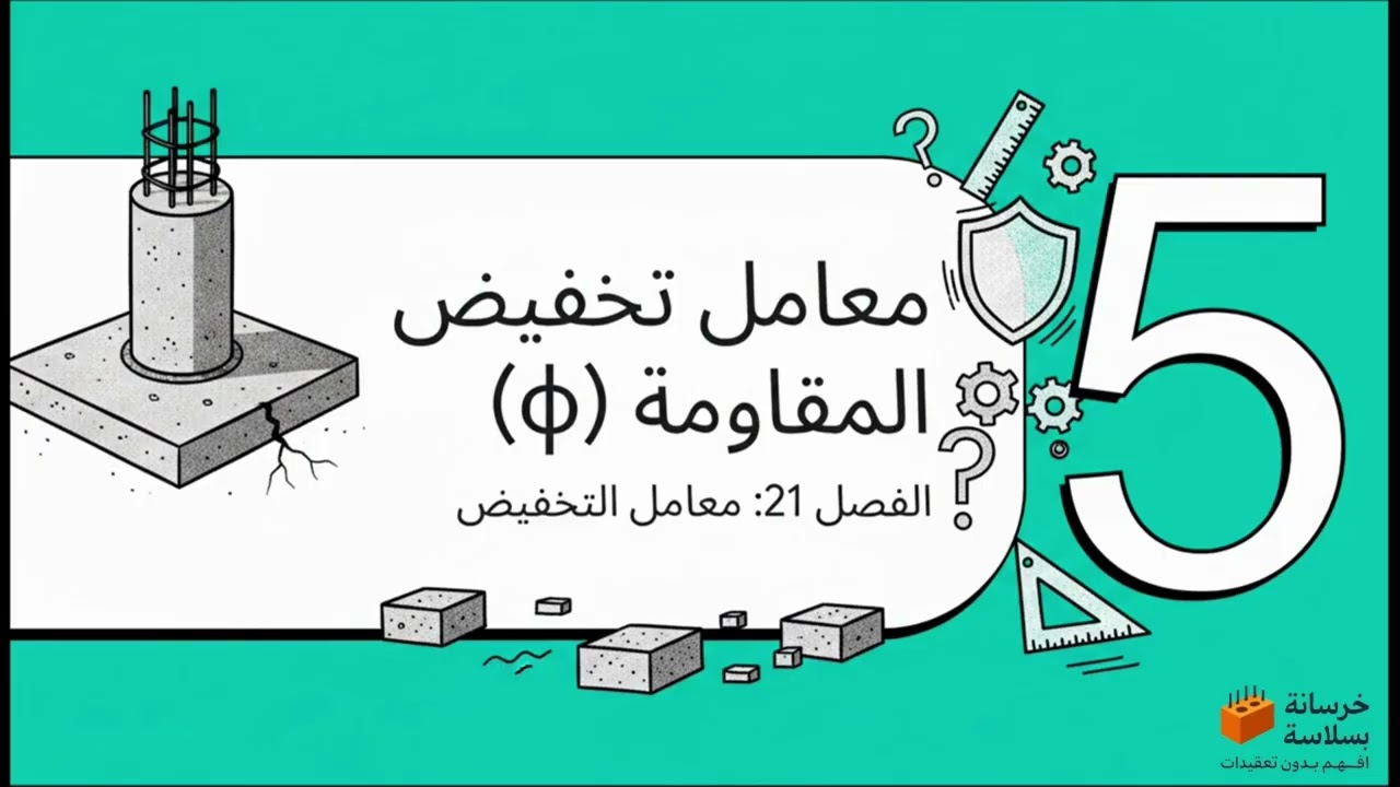 ACI318 اشتراطات عامة ومتطلبات الكود الأمريكي في تصميم القواعد