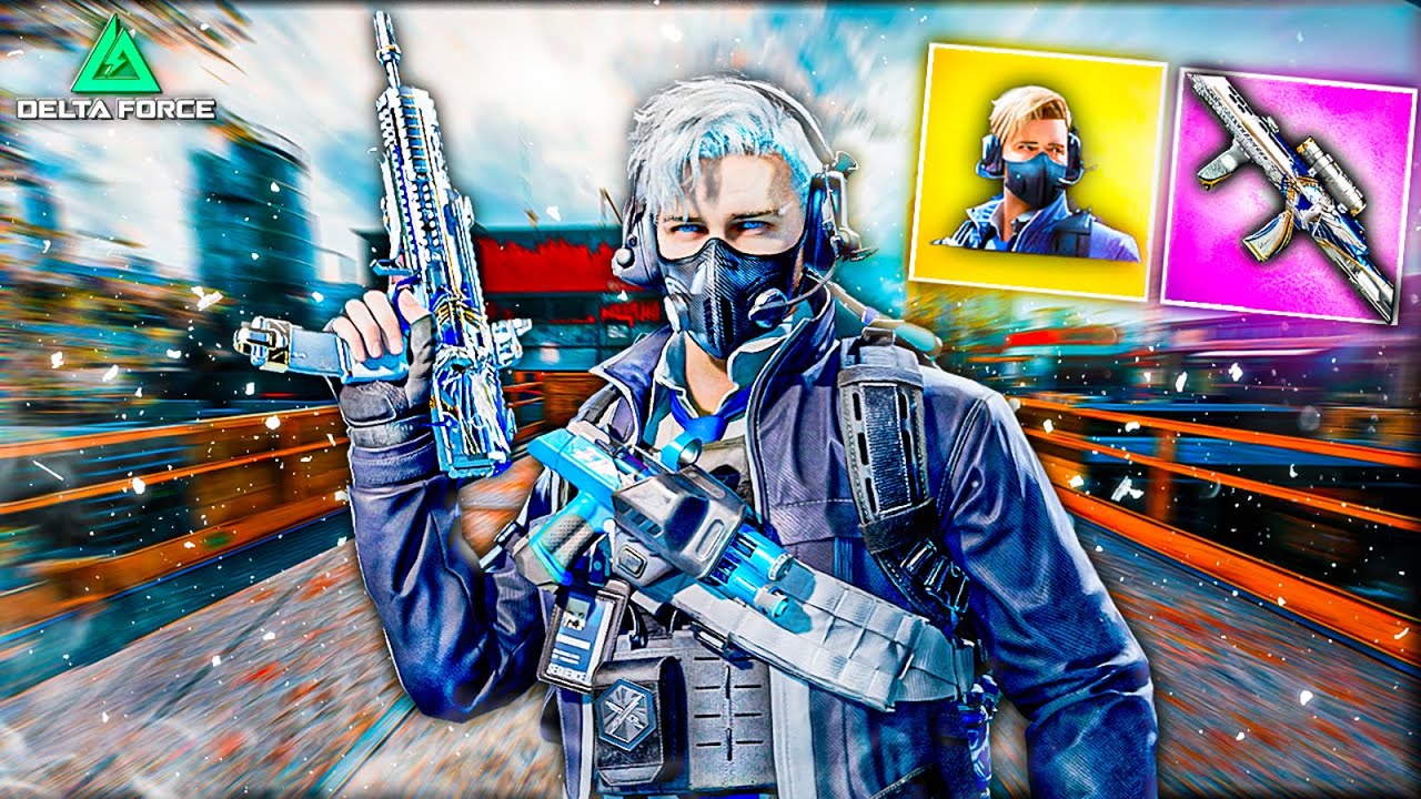 A MELHOR SKIN do PASSE! STINGER LEND&Aacute;RIO + MP7 &Eacute;PICA em Gameplay | Delta Force Mobile 🔥