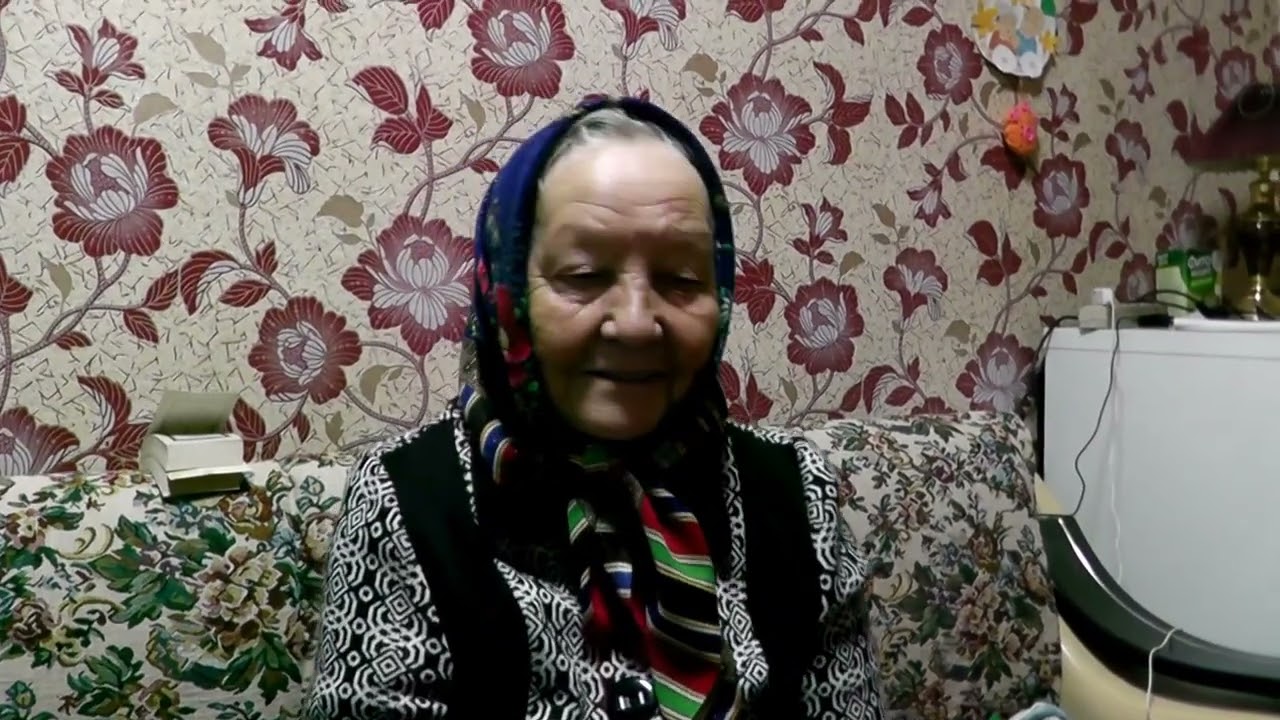 Рассказывает Клавдия Ильинична Родионовна
