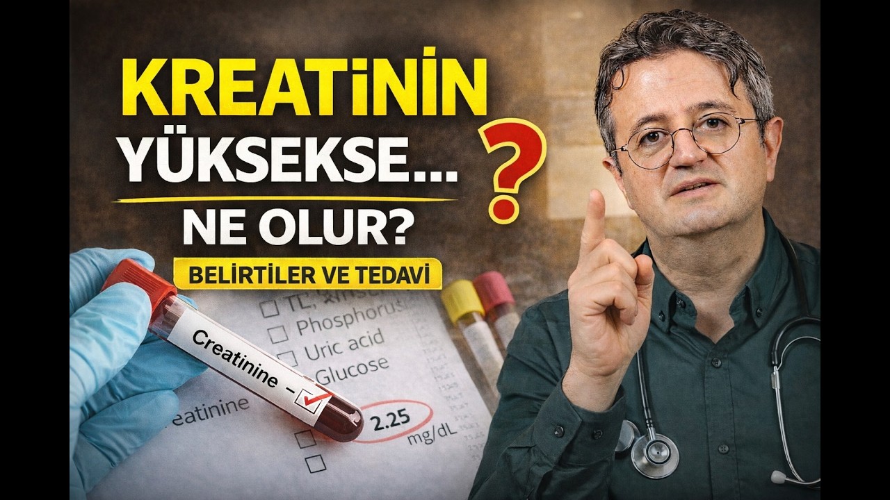 Kreatinin Y&uuml;ksek &Ccedil;ıktıysa Ne Yapmalısınız?