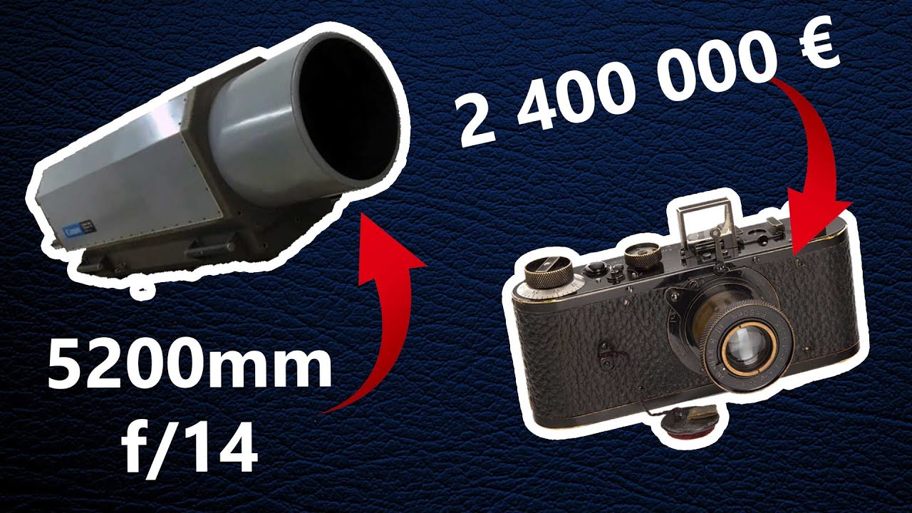 📷 Les RECORDS les plus FOUS de la Photo ! (L'appareil le plus cher, la focale la plus grande, ...)