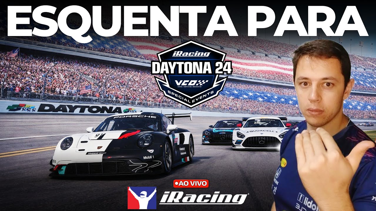 🔴ESQUENTA PARA 24 HORAS DE DAYTONA❗aula❗treinamento ❗pintura