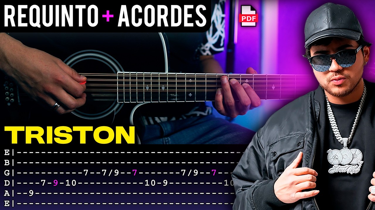 Triston | Tutorial de Guitarra | Fuerza Regida | Requinto + Acordes | TABS