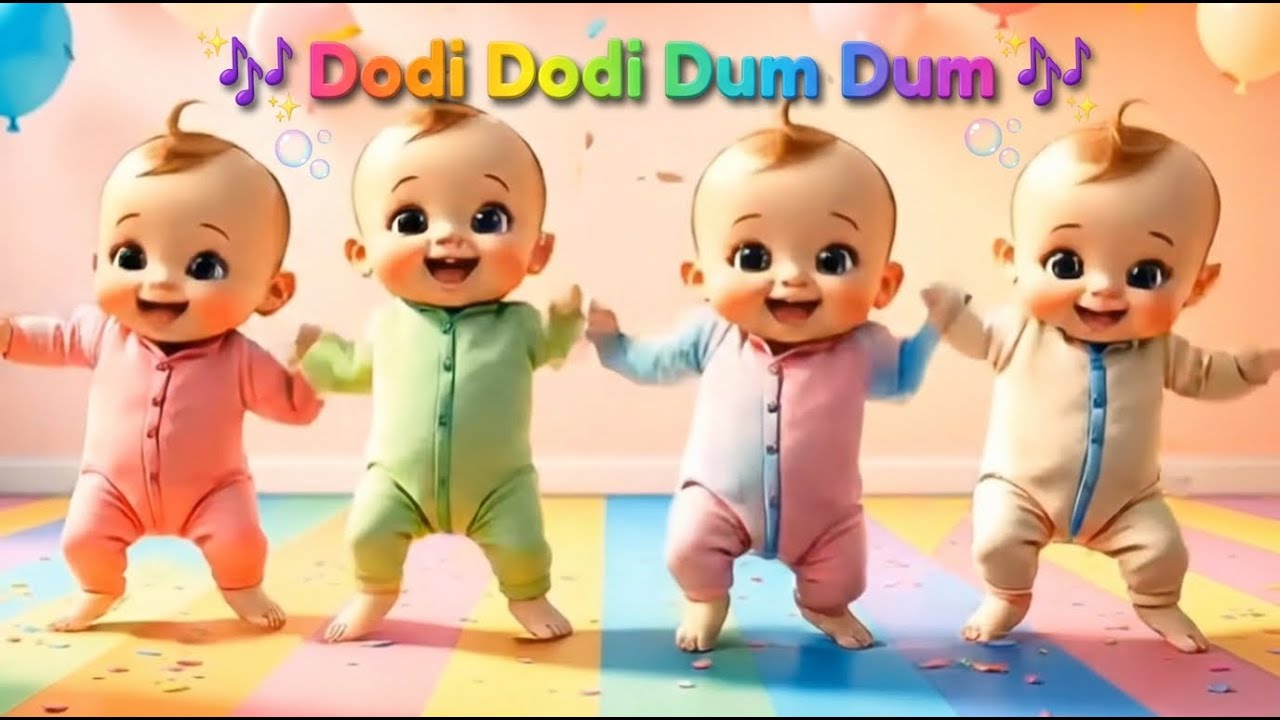 Dudi Dudi Dam Dam Dance 💃 | Dodi Dodi Dum Dum Kids Dance | Funny Kids Videos