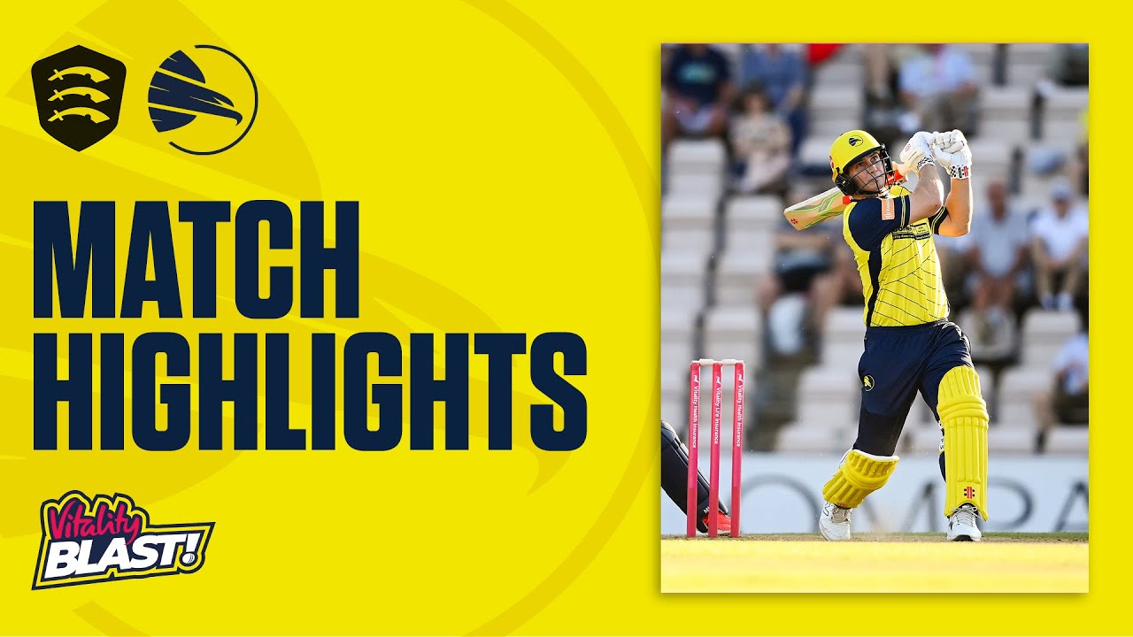 Runs Galore At Chelmsford | Essex v Hawks Men - Vitality Blast Highlights