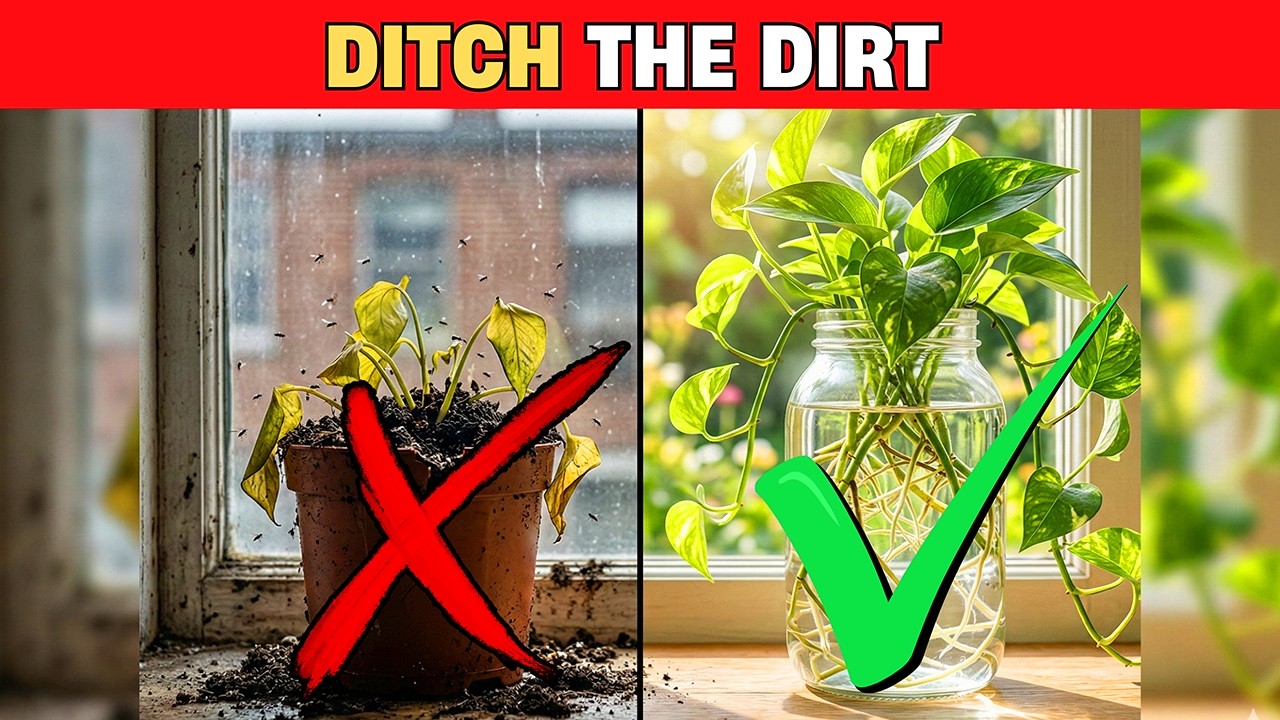 STOP Buying Potting Soil For Houseplants (Zero Bugs!) | Kitchen To Garden
