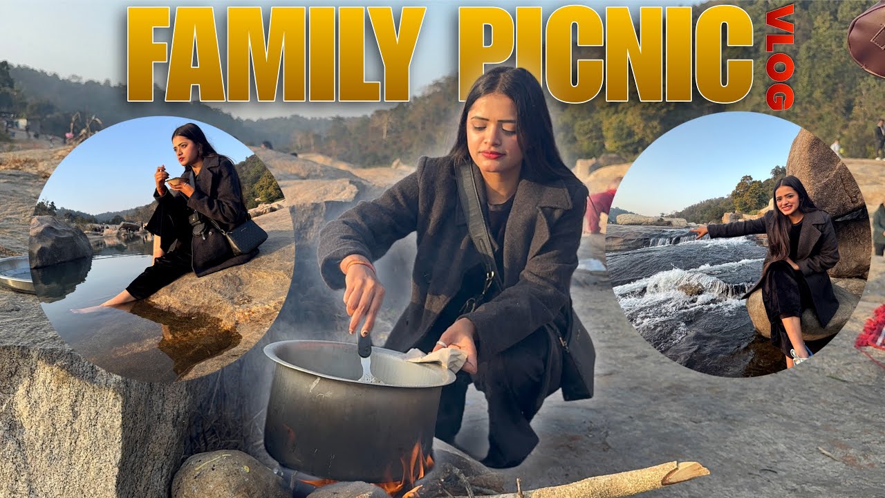 Family picnic 🥰|| Remixfall Ranchi || Dipika rana vlog