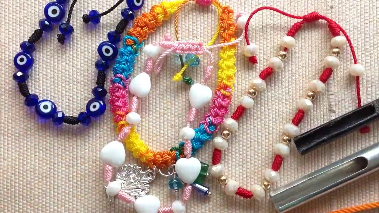 ******NUDOS SÚPER FÁCIL PULSERAS ********