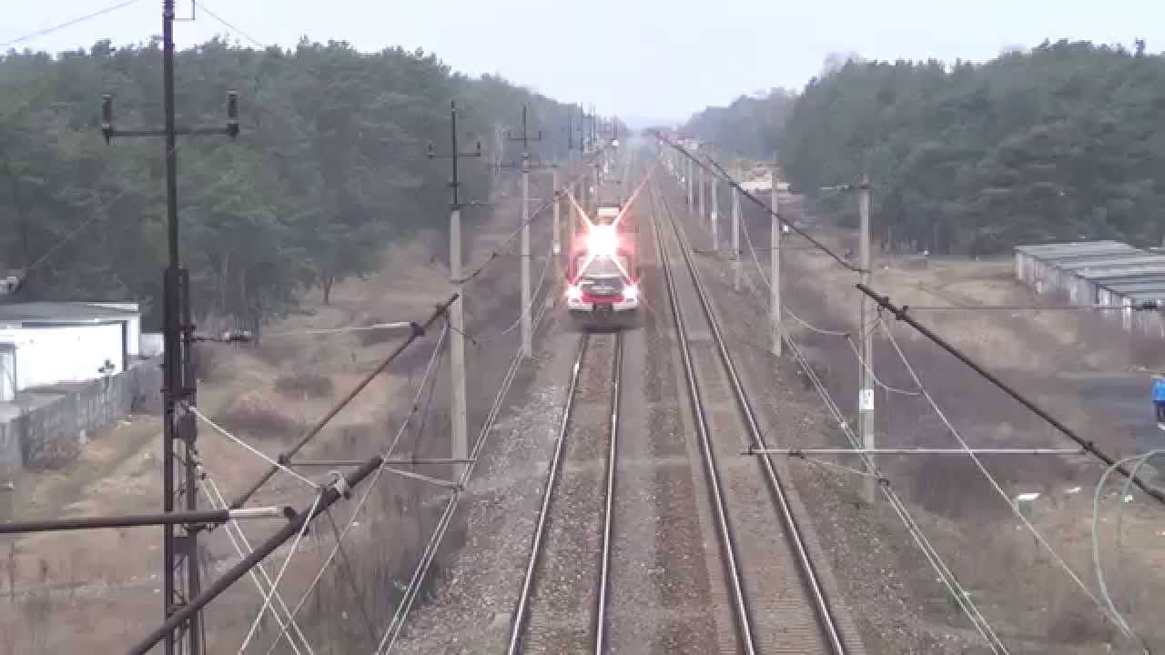 Włocławek: Wjazd D29-18, Wisła, ED72A-003 + EP07-312