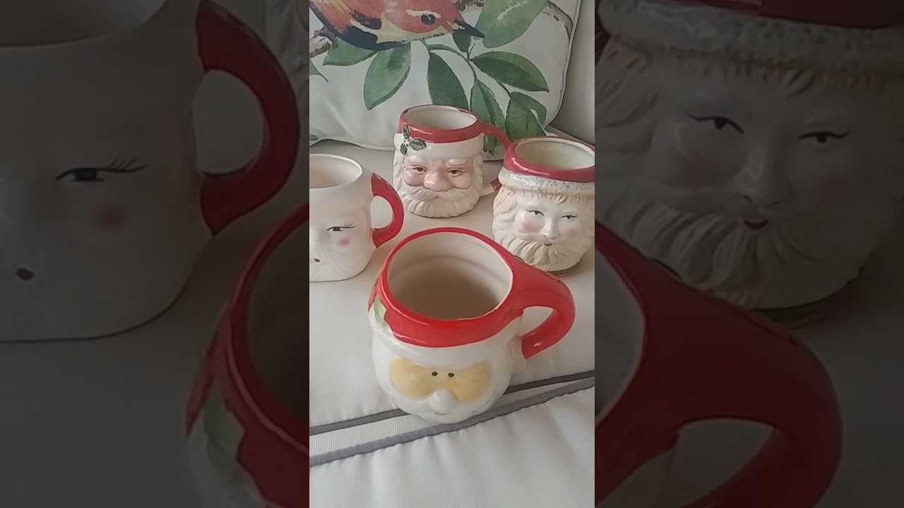 MY SANTA'S MUG COLLECTION/Christmas Decor.